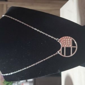 🌹#49 Paparazzi long silver necklace